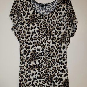 Forever 21 animal print top, size small